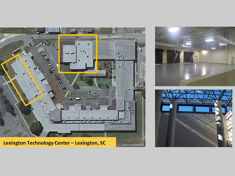 *Lexington Technology Center Additions and Renovations and Renovations  (*Staff Experience with Other Firms)